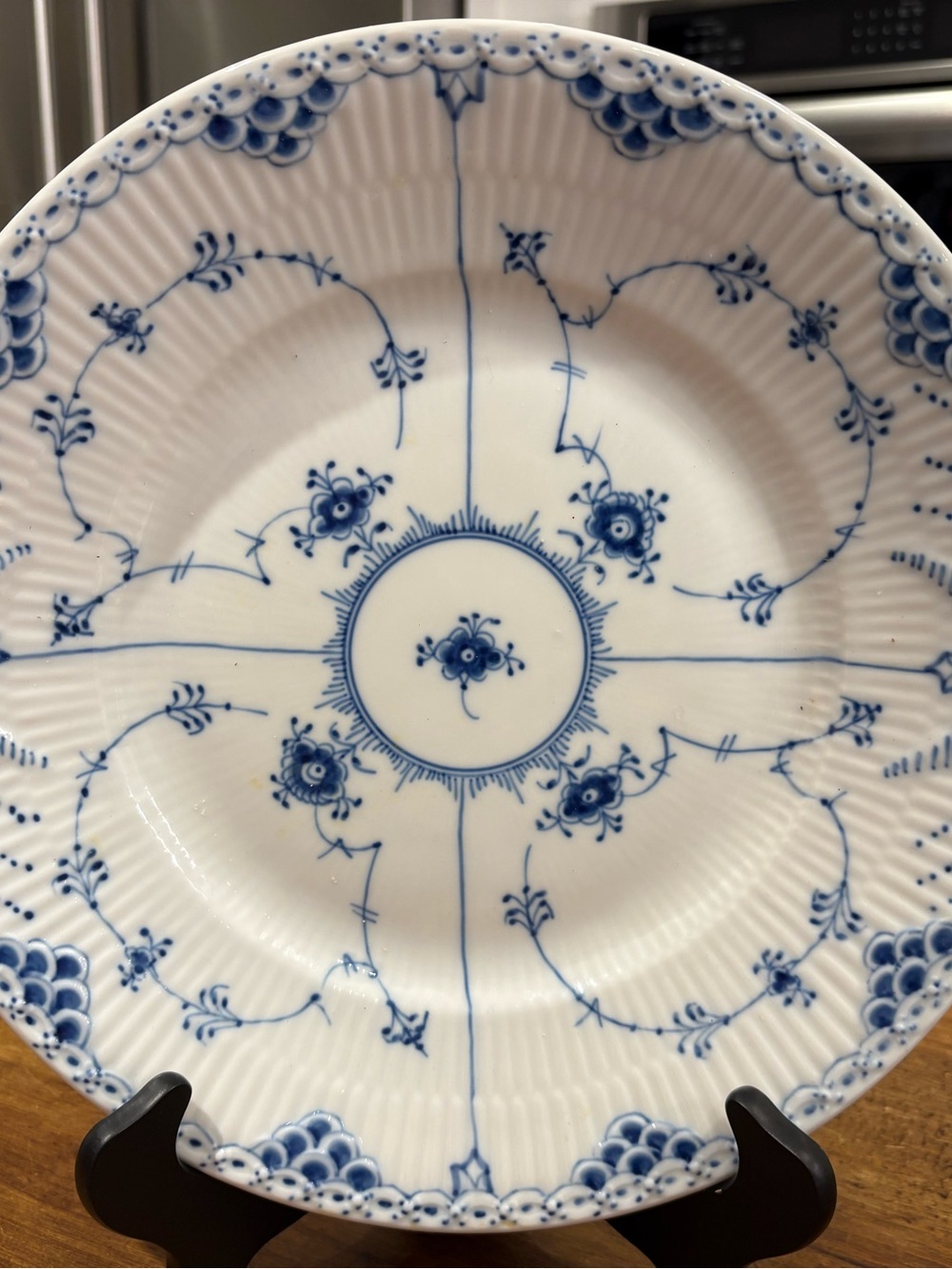 Royal Copenhagen Vintage Fluted Serving Platter First Quality #422
